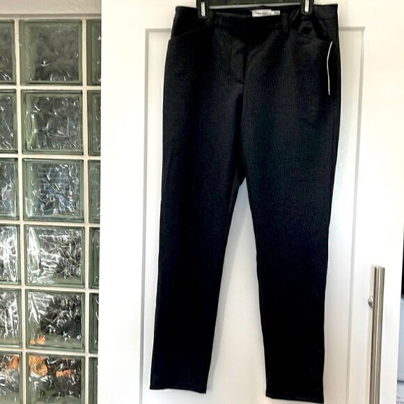 Calvin Klein Pants - Nwt Calvin Klein Charcoal Skinny Stretch Trousers Size 12